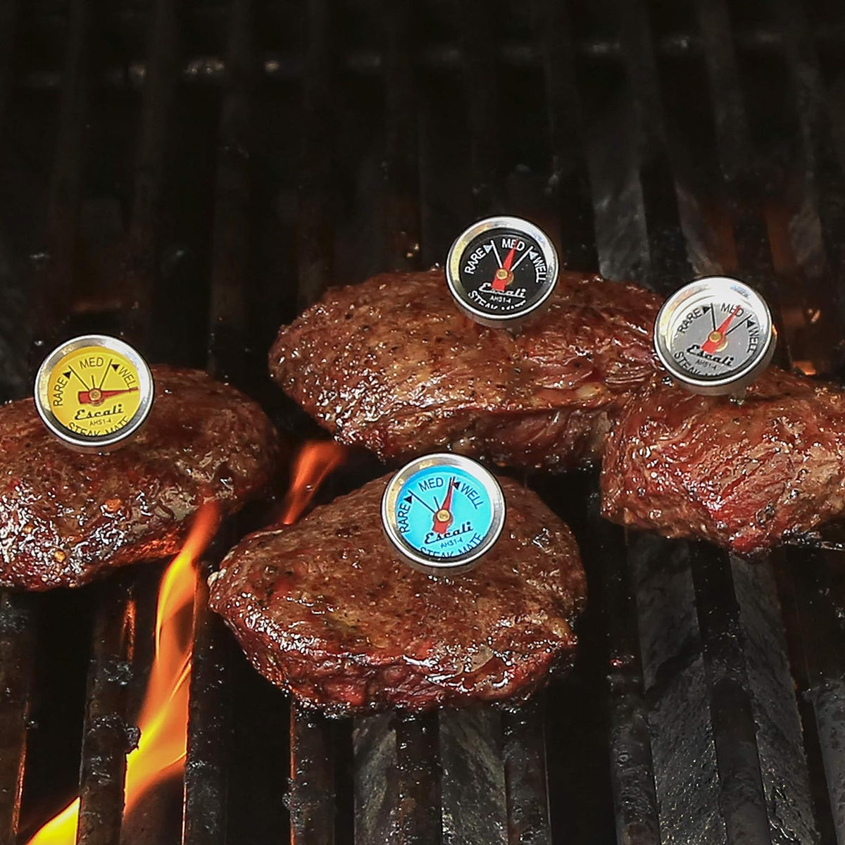 Escali - Easy Read Steak Thermometer, Pack of 4 - AHS1-4