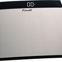 Escali - Extra Large Stainless Steel Bathroom Scale - S200