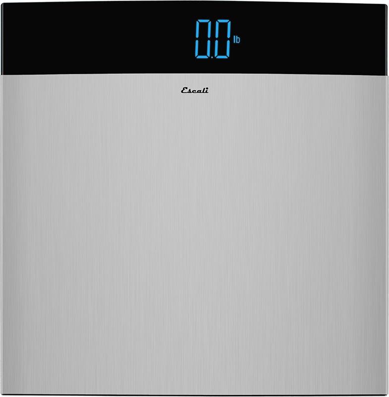 Escali - Extra Large Stainless Steel Bathroom Scale - S200