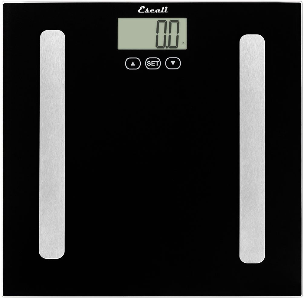 Escali - Glass Body Analyzing Bathroom Scale - BF180-2