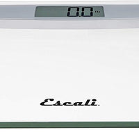 Escali - Glass & Chrome Bathroom Scale - E184