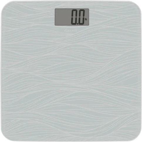 Escali - Grey Pattern Square Bathscale - B180SG