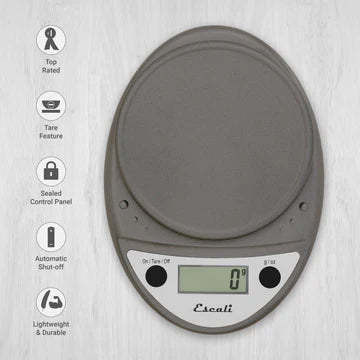 Escali - Metallic Primo Digital Scale - P115M