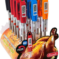 Escali - Multicolor Gourmet Digital Thermometers, Pack of 18 - DH1-CDU18