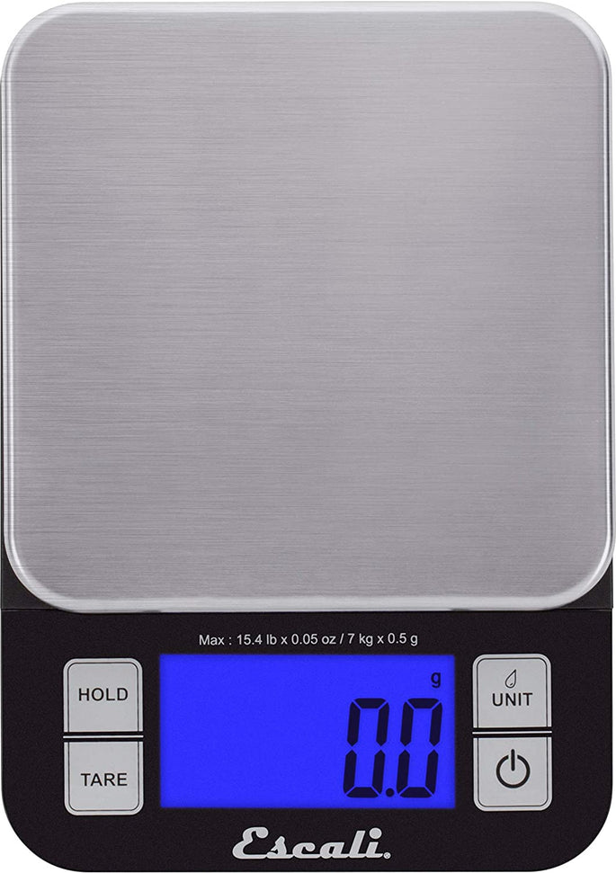 Escali - Nutro Black Digital Food Scale - SQ157B