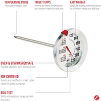Escali - Oven-Safe Meat Thermometer - AH1