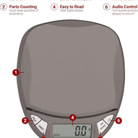 Escali - Pico High Precision Pocket Scale - PR500S