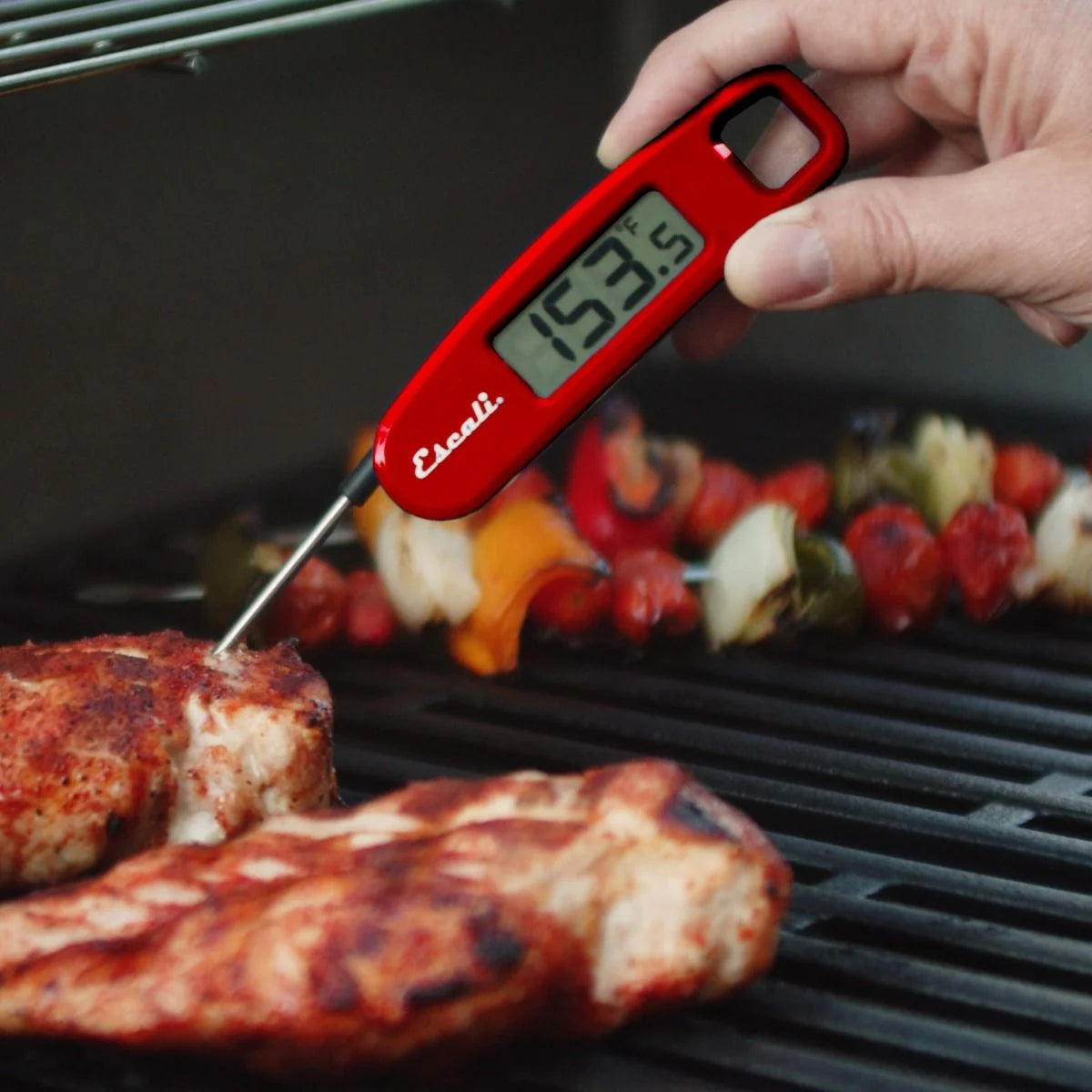 Escali - Red Compact Folding Digital thermometer - DH6-R