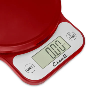 Escali - Red Telero Digital Kichen Scale - T136R