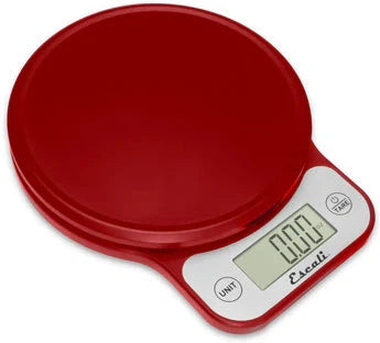 Escali - Red Telero Digital Kichen Scale - T136R