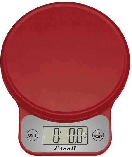Escali - Red Telero Digital Kichen Scale - T136R