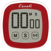 Escali - Red Touch Screen Digital Timer - DR3-R
