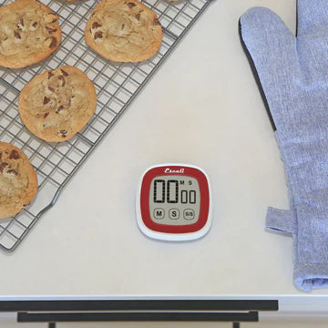 Escali - Red Touch Screen Digital Timer - DR3-R