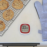 Escali - Red Touch Screen Digital Timer - DR3-R