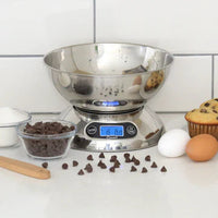Escali - Rondo Stainless Steel Kitchen Scale - R115