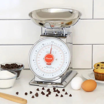 Escali - Stainless Steel Mercado Mechanical Dial Scale - DS115B