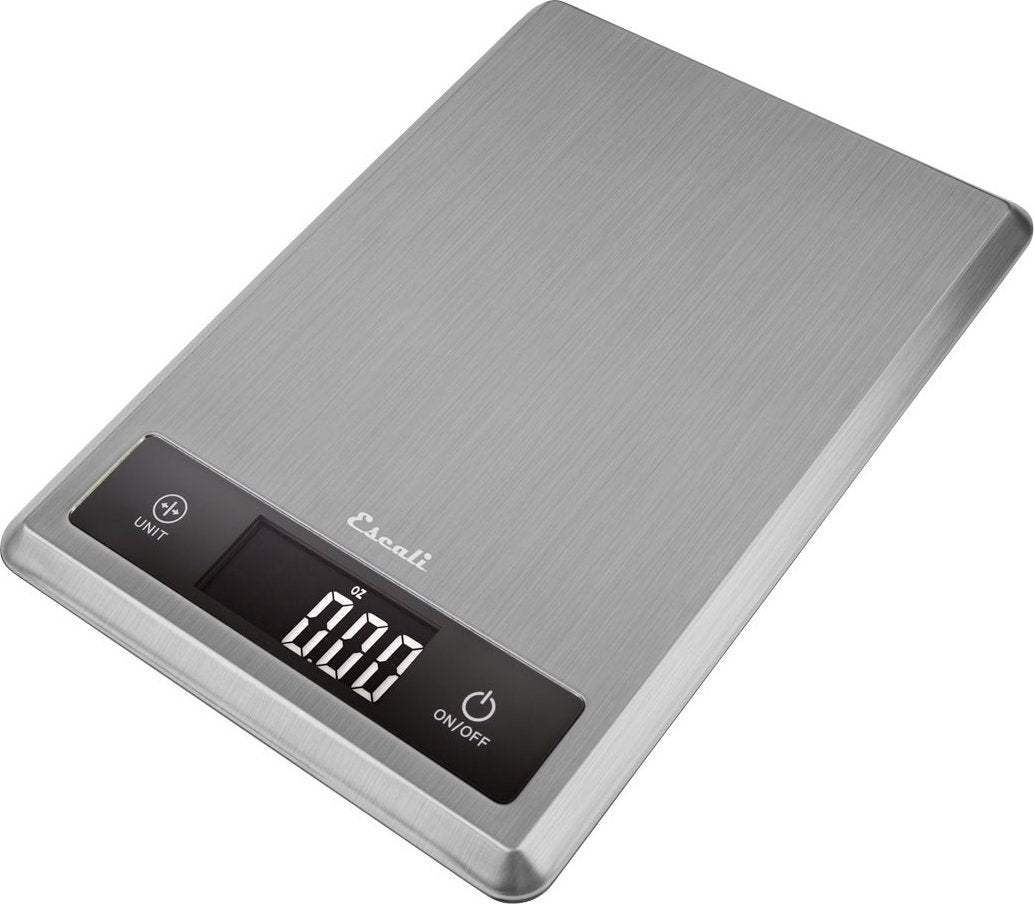 Escali - Tabla Silver Digital Kitchen Scale - T115S