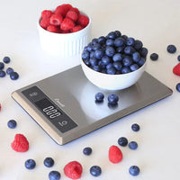 Escali - Tabla Silver Digital Kitchen Scale - T115S