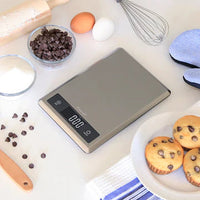 Escali - Tabla Silver Digital Kitchen Scale - T115S