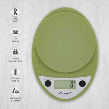 Escali - Tarragon Green Primo Digital Scale - P115TG