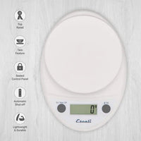 Escali - White Primo Digital Scale - P115W