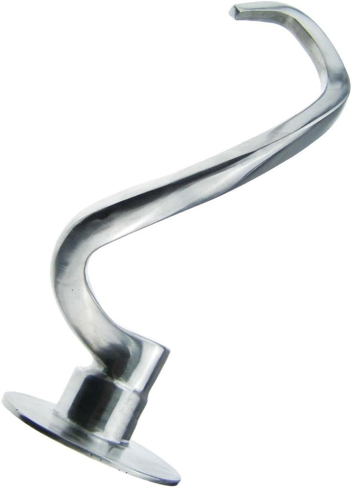 Eurodib - 10" x 17.8" Stainless Steel Dough Hook for LRGM-50 Mixers - LRGM50B38