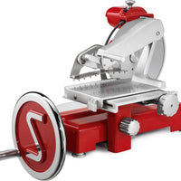 Eurodib - 12" Red Manual Meat Slicer - ANNIVERSARIO300