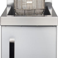 Eurodib - 15 L 2 Burner Countertop Natural Gas Fryer - CF15