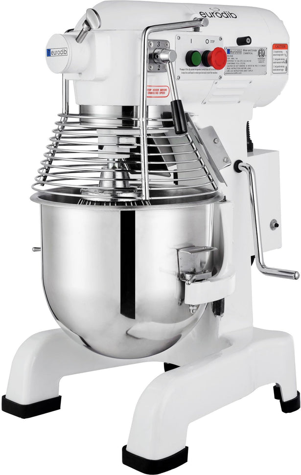 Eurodib - 19 L Commercial Planetary Mixer (20 QT) - M20 ETL - ETA AUGUST