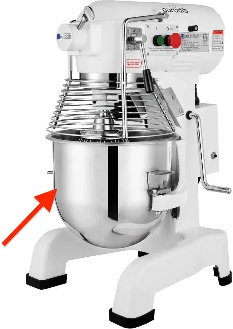 Eurodib - 20 QT Bowl for M20B Planetary Mixer - NM20B-70
