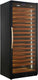 Eurodib - 272 Bottle Single Zone Black Full Glass Door Wine Refrigerator - USF328S