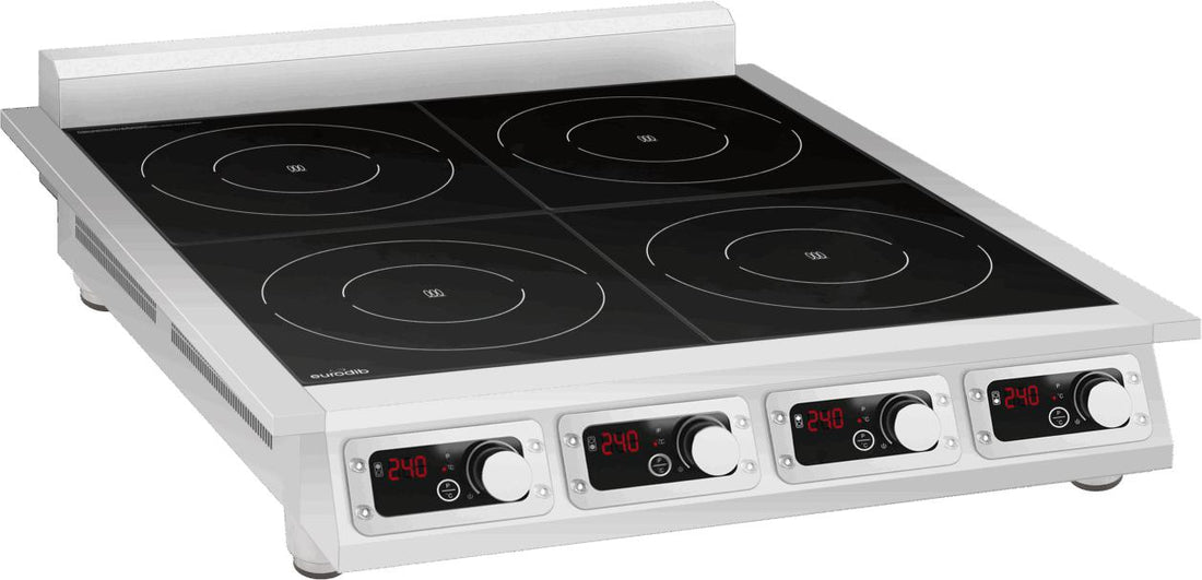 Eurodib - 31.2" Commercial Stainless Steel Induction Cooktop - CCI4351PH