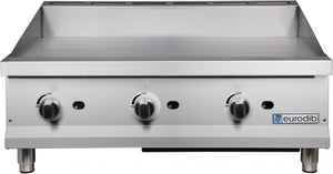 Eurodib - 36" Wide Griddle Stainless Steel Gas Range - G36