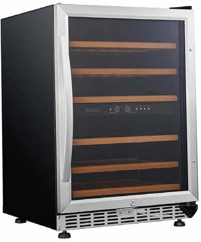 Eurodib - 46 Bottle Dual Temperature Wine Cooler/Refrigerator - USF54D