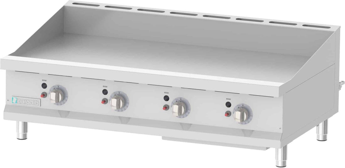 Eurodib - 48" Natural Gas Griddle With Thermostat Control - T G48T