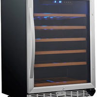 Eurodib - 57 Bottle Single Temperature Wine Cooler/Refrigerator - USF54S