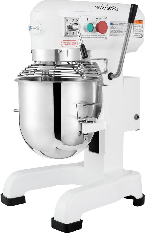 Eurodib - 9.5 L Commercial Planetary Mixer (10 QT) - M10 ETL - ETA AUGUST