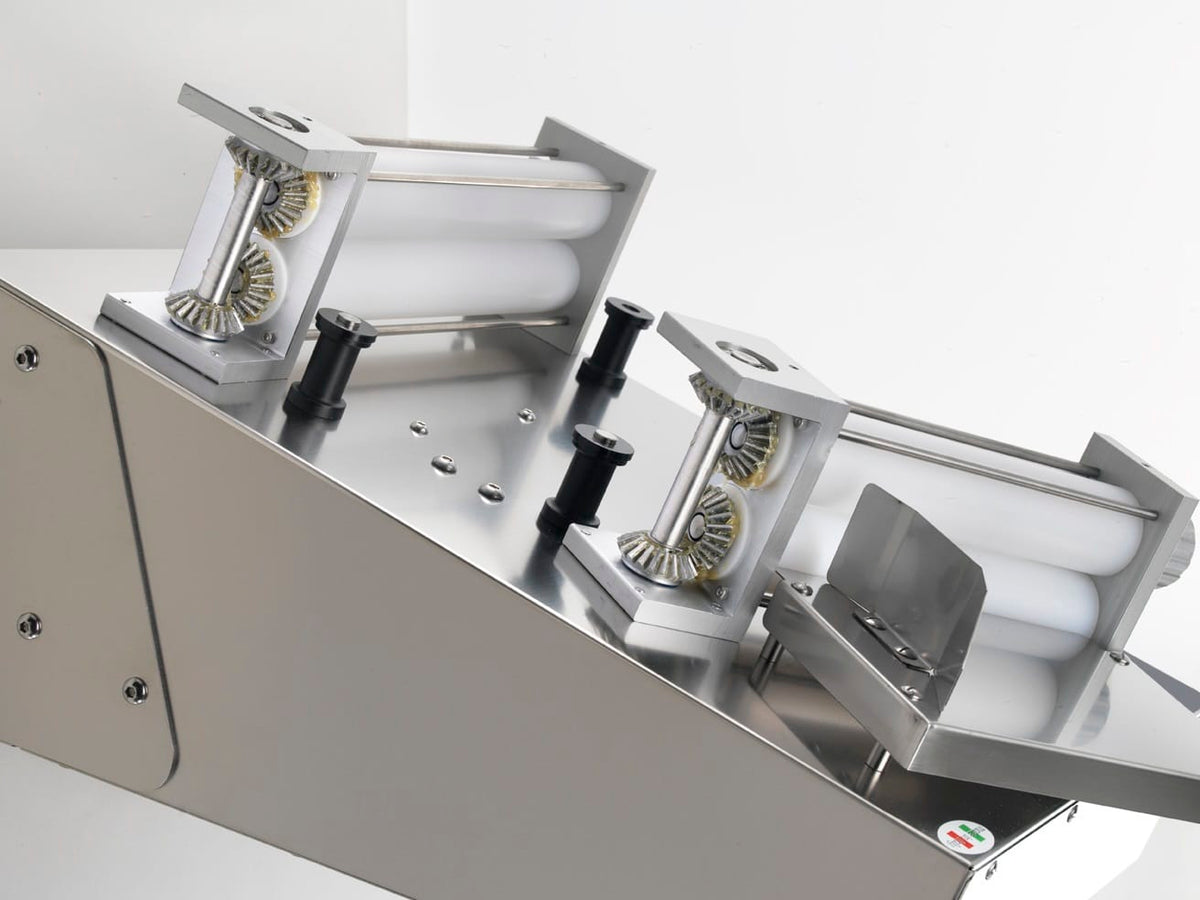 Eurodib - Stainless Steel Dough Sheeter with Top and Bottom Parallel Rollers - P-ROLL 420/2 RP +