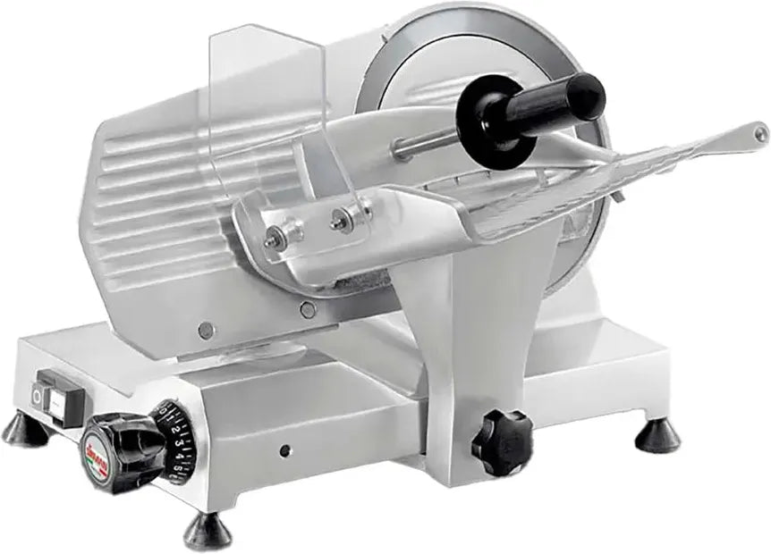 Eurodib - Stainless Steel Meat Slicer with 9" Blade and Belt Driven - MIRRA220110