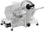 Eurodib - Stainless Steel Meat Slicer with 9