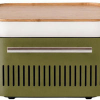 Everdure - CUBE Portable Charcoal BBQ Khaki Grill - HBCUBEKUS