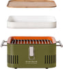 Everdure - CUBE Portable Charcoal BBQ Khaki Grill - HBCUBEKUS