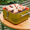 Everdure - CUBE Portable Charcoal BBQ Khaki Grill - HBCUBEKUS