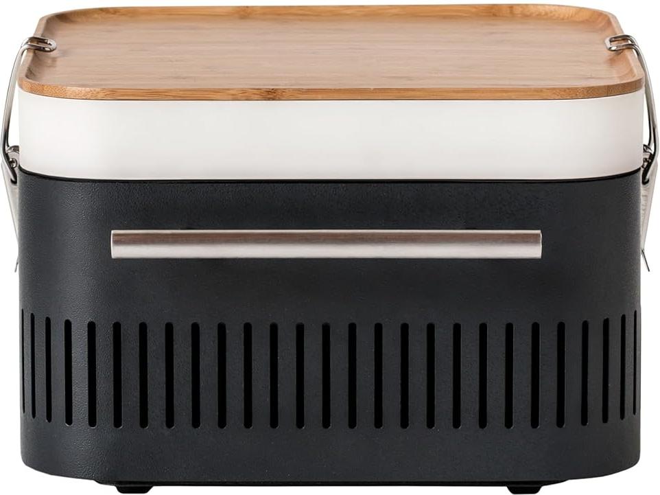 Everdure - CUBE Portable Charcoal Graphite BBQ Grill - HBCUBEGUS