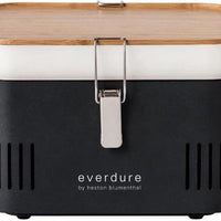 Everdure - CUBE Portable Charcoal Graphite BBQ Grill - HBCUBEGUS