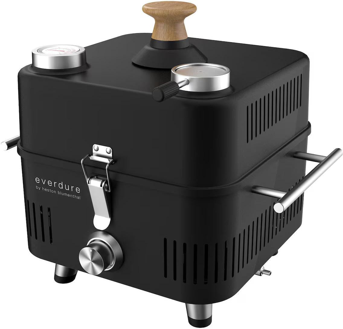 Everdure - Cube Proflame 360 Matte Black BBQ Gas Grill - HBECUBEG3B