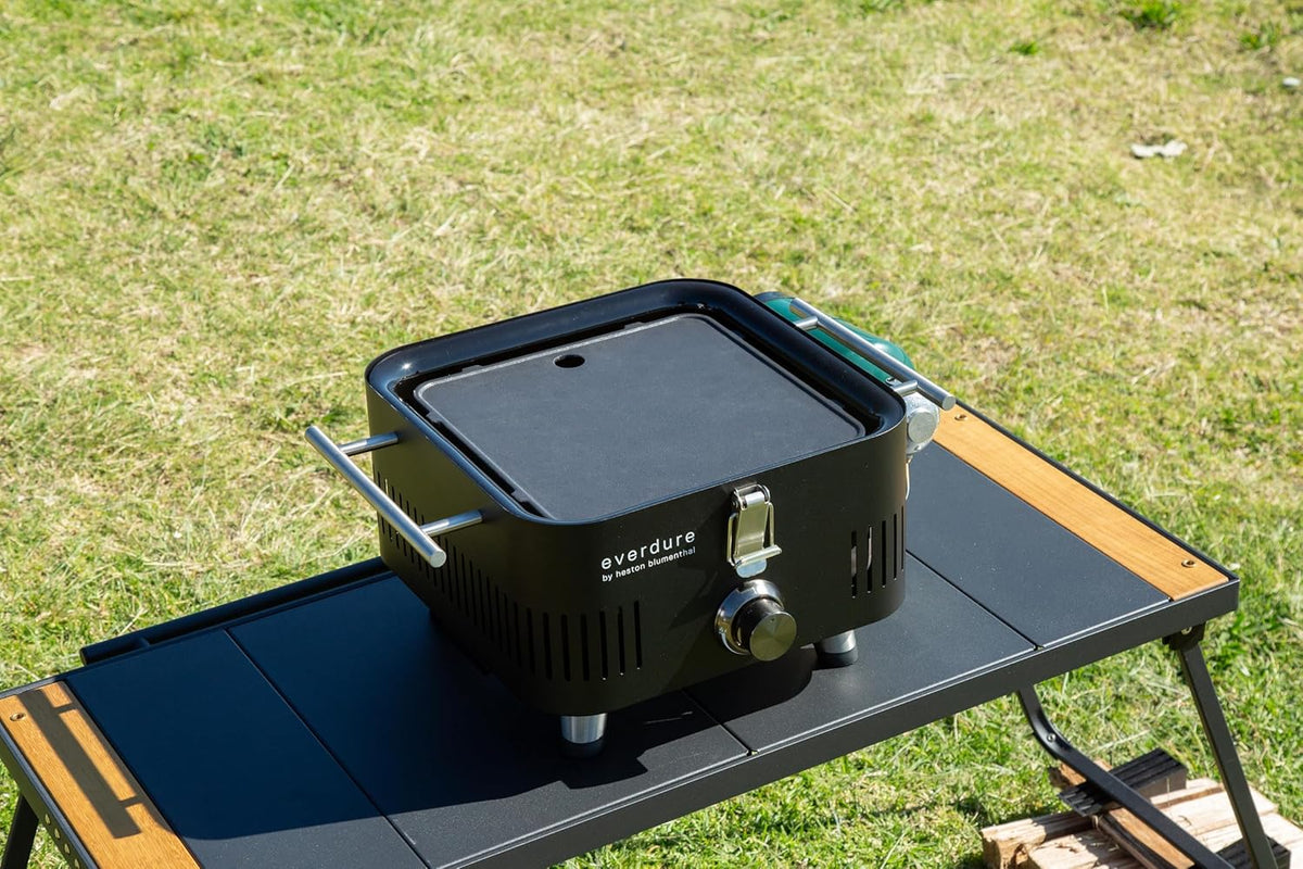 Everdure - Flat Plate/Griddle For Cube Proflame 360 Portable Gas Grill - HBECUBEGPLATE