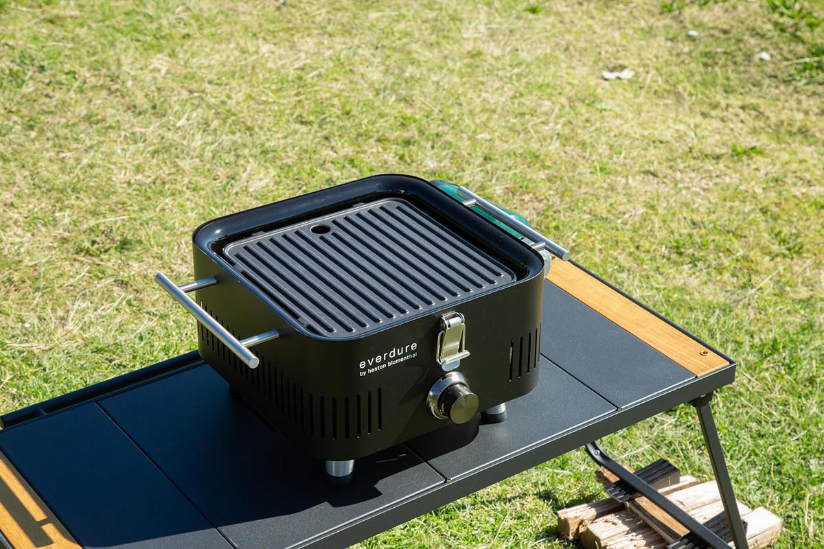 Everdure - Flat Plate/Griddle For Cube Proflame 360 Portable Gas Grill - HBECUBEGPLATE