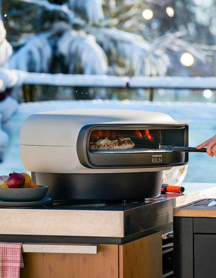 Everdure - KILN R Series 2 Burner NG Stone Pizza Oven - HBEKILN2SUSNG