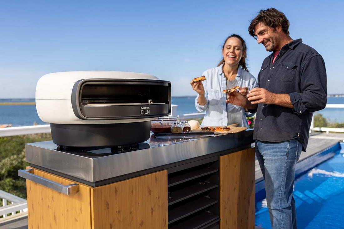 Everdure - KILN R Series 2 Burner NG Stone Pizza Oven - HBEKILN2SUSNG